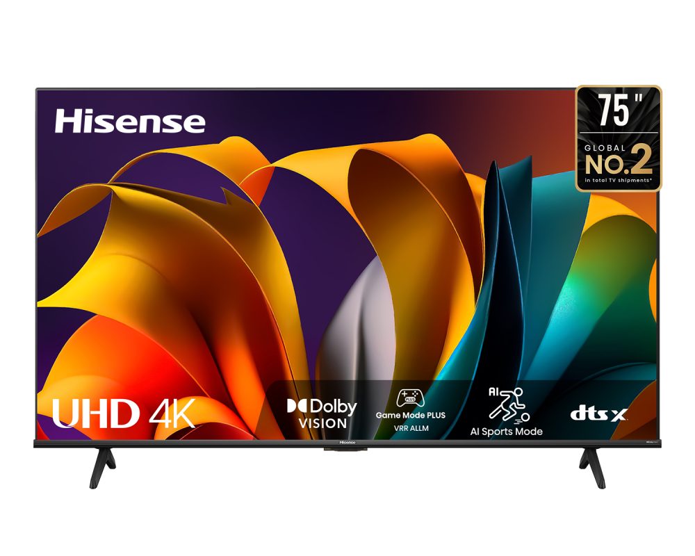 Hisense 75 Smart 4k A6N
